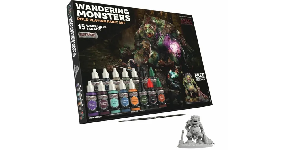 GameMaster Wandering Monsters Role-playing Paint Set Végkiárusítás