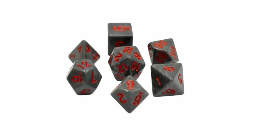 Expressz kézbesítés Dobókocka készlet Galaxy Graphite