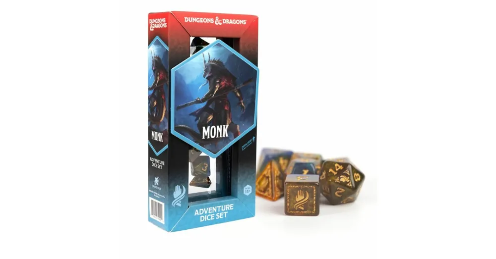 D&D Adventurer dobókocka készlet - Monk Rendeld meg most