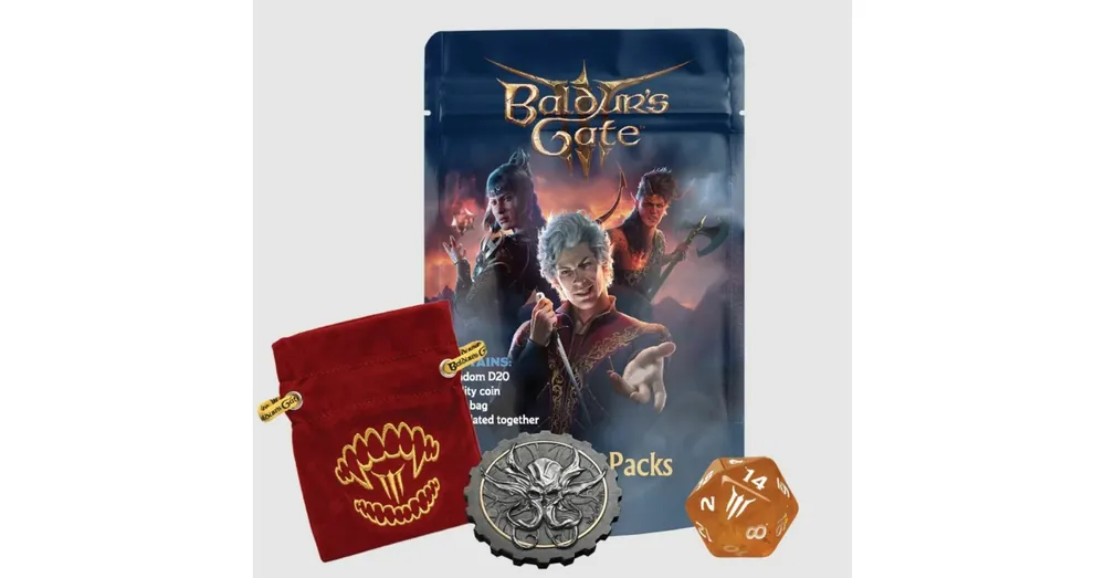 Dungeons & Dragons Baldur‘s Gate 3 Treasure Pack dobókocka készlet (Blind Box) Biztonságos fizetés