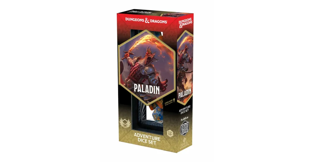 D&D Adventurer dobókocka készlet - Paladin Orange/Blue Biztonságos vásárlás