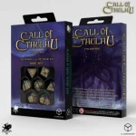 Dobókocka készlet - Call of Cthulhu Blue-green & Gold Exkluzív ajánlat