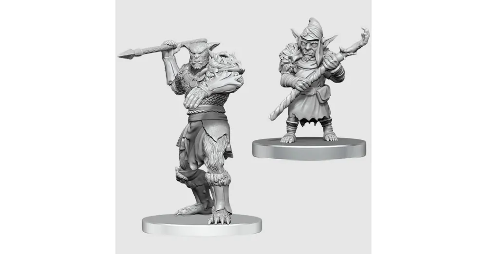 D&D Nolzur‘s Marvelous Miniatures Bugbear Stalker & Goblin Hexer (Wave 28) Kedvezményes ár