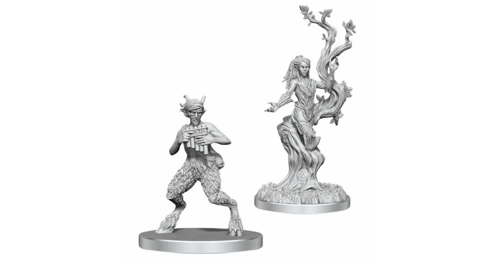 Kiárusítás D&D Nolzur‘s Marvelous Miniatures Satyr & Dryad (Wave 28)