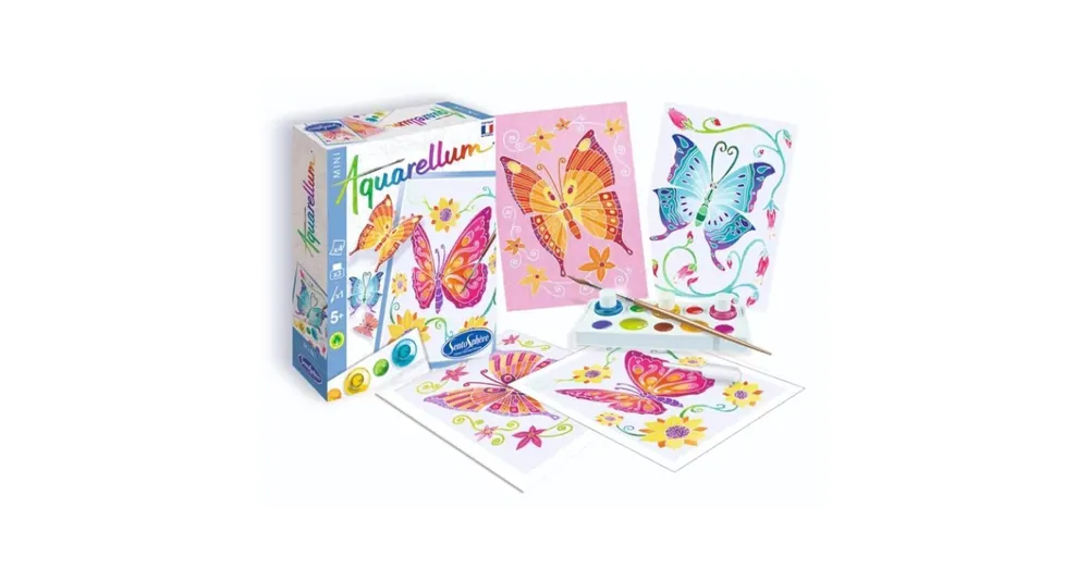 Aquarellum mini - Pillangó Biztonságos fizetés