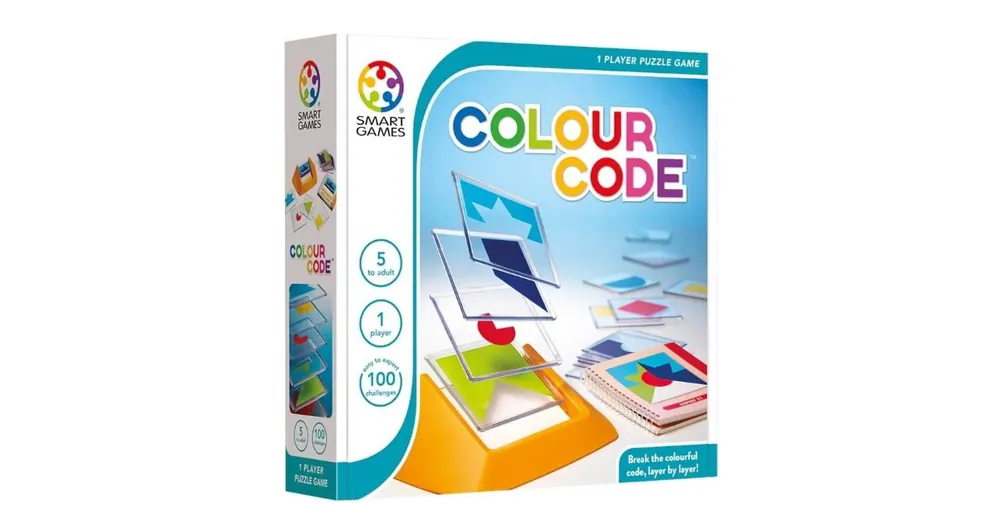 Szín-kép logikai játék Smart Games - Colour Code (angol dobozos) Vásárlói kedvenc