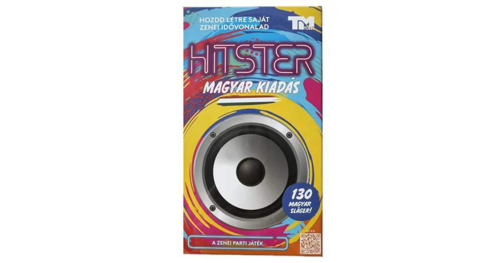 Gyors kiszállítás Hitster társasjáték magyar slágerekkel - dobozsérült