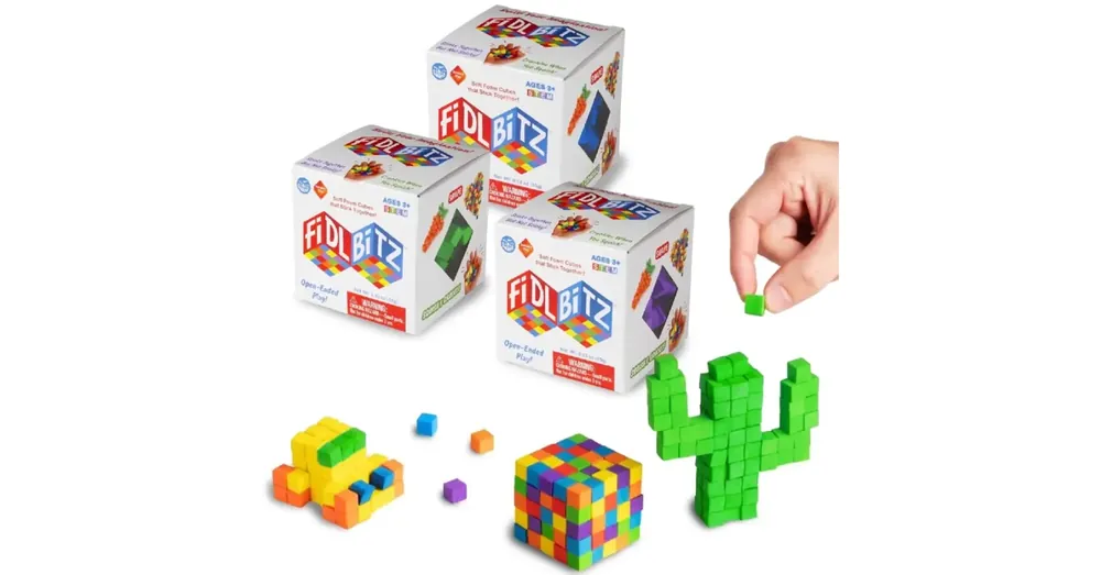 Fidlbitz Öntapadós mini építőkockák Kedvezmény