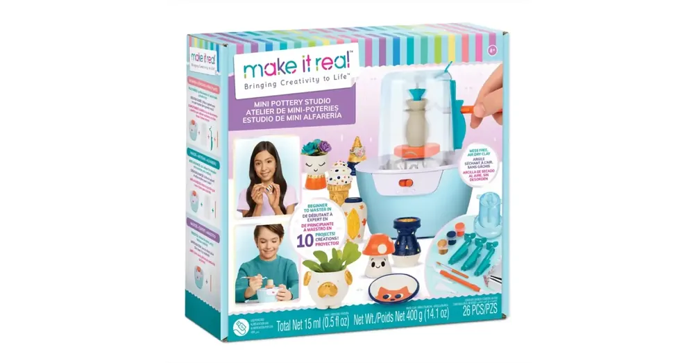 Mini agyagozó készlet - Make It Real Biztonságos fizetés