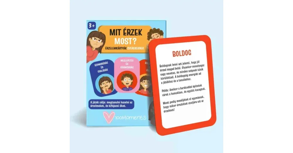 Vedd meg online Mit érzek most? Érzelemkártyák gyerekeknek