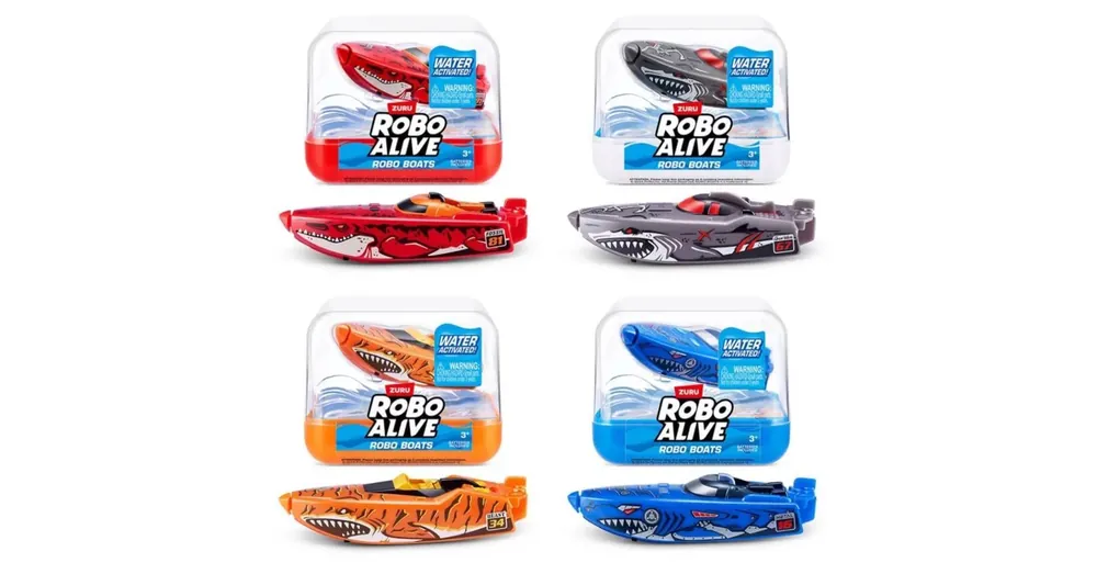 Robo Alive Robo Boat S1 - elemes kishajó - többféle (1db) Végkiárusítás