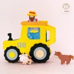 Montessori fejlesztő könyv - Első farmom - Traktor Legkelendőbb