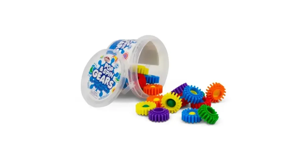 Pop and Spin - fogaskerekes pop it építőjáték Expressz szállítás