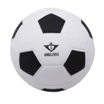 Fekete-fehér szivacs focilabda Engelhart - 12,5 cm Olcsó