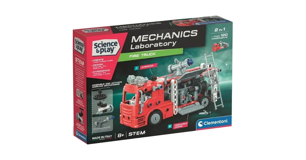 Clementoni Mechanikai műhely - Tűzoltó autó Legjobb ár