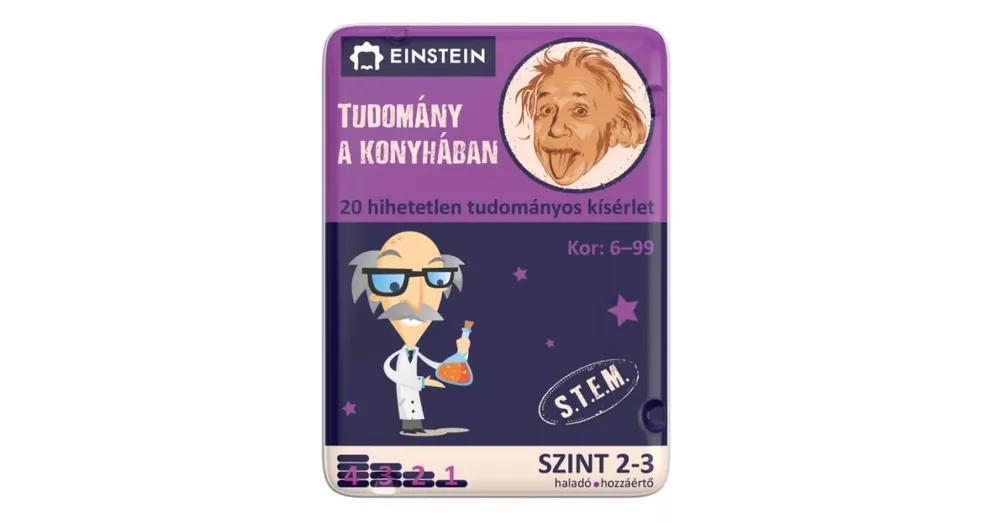 Szezonális akció Einstein Tudomány a konyhában - 20 tudományos kísérlet