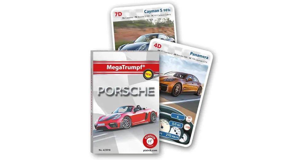 Korlátozott ajánlat Porsche autós kártya - Piatnik
