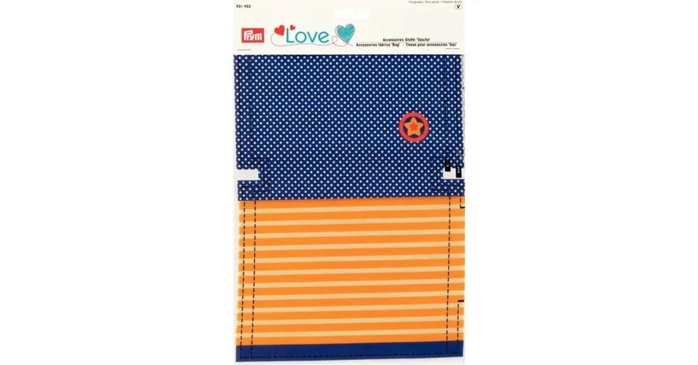 Prym Love Varrható textil kistáska - Csillag Utolsó darabok Utolsó esély