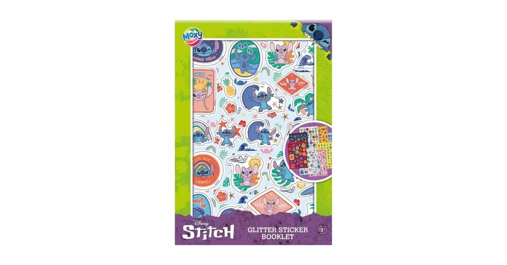 Exkluzív ajánlat Stitch csillogó matricák - 8 ív