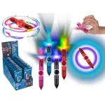 Toll és fidget spinner egyben Led lámpával 1 db Akciós ár