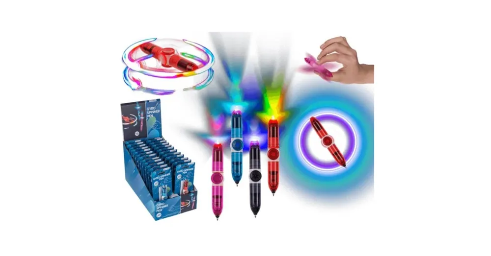 Toll és fidget spinner egyben Led lámpával 1 db Akciós ár