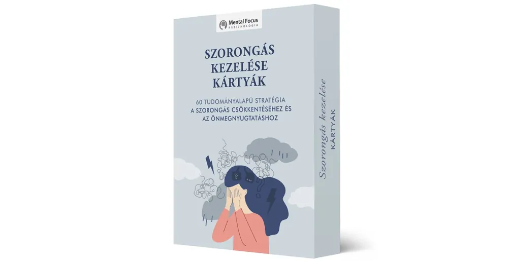 Szorongás kezelése kártyák Akciós ár