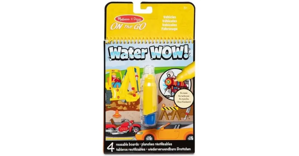 Melissa Doug Water Wow rajzolás vízzel - Autós Árengedmény