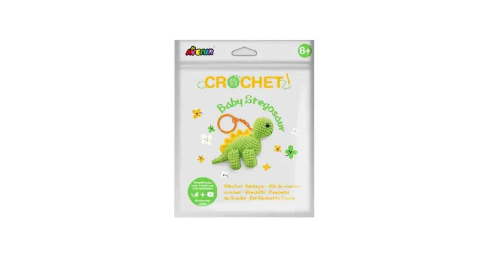 Népszerű Kulcstartó készítő horgoló készlet - Dinoszaurusz