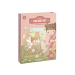 Biztonságos vásárlás Little Dutch színező könyv kiegészítőkkel - Rosa Fairy Garden