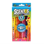 Biztonságos fizetés Scentos illatos színesceruza 12 db-os
