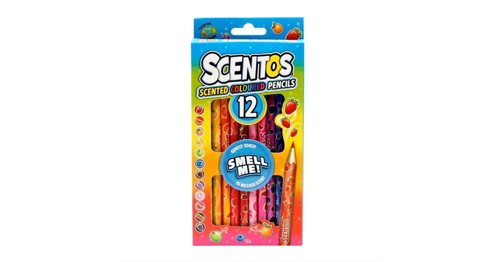 Biztonságos fizetés Scentos illatos színesceruza 12 db-os