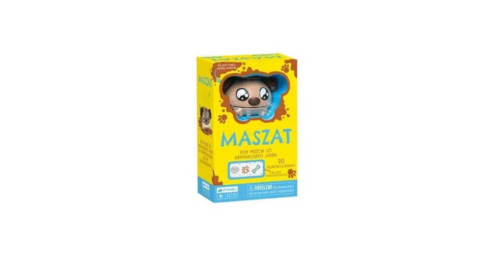 Maszat társasjáték Csak ma