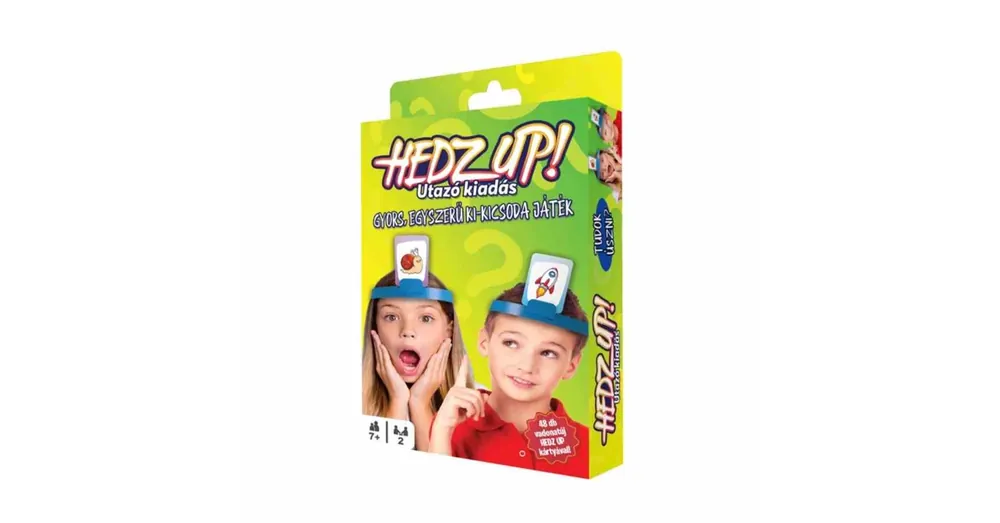 Hedz Up társasjáték két játékosnak - utazó kiadás Ne maradj le