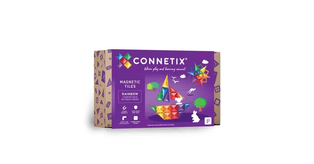 Connetix Rainbow 60 db-os kezdő szett Akciós ár