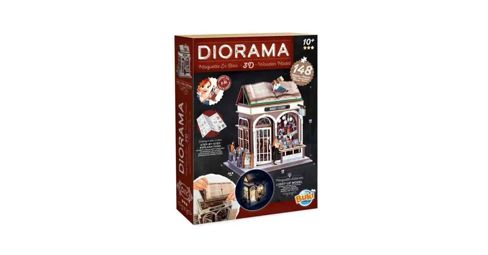 Kedvezmény BUKI Dioráma 3D puzzle - Könyvesbolt