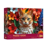 Legjobb ár Trefl Paper Art 1000 db-os puzzle - Cica