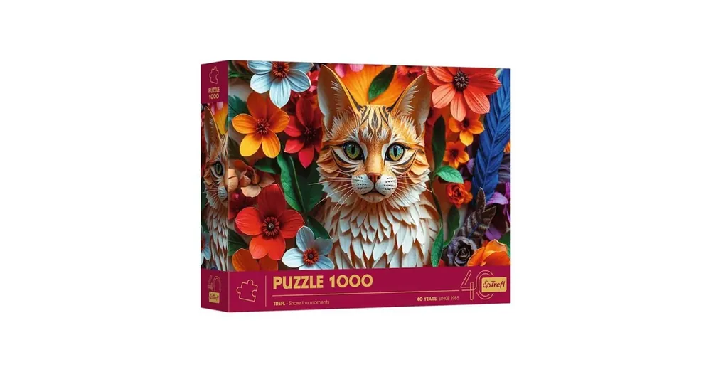 Legjobb ár Trefl Paper Art 1000 db-os puzzle - Cica