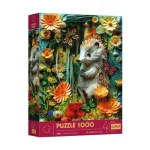 Szezonális akció Trefl Paper Art 1000 db-os puzzle - Süni - Utolsó darabok