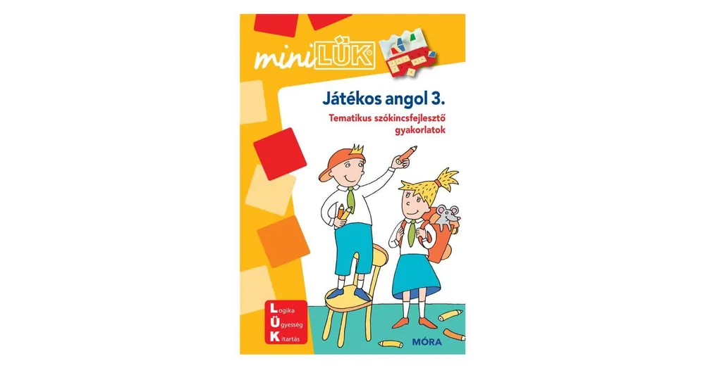 Szuper ajánlat Játékos angol 3. - Mini Lük füzet