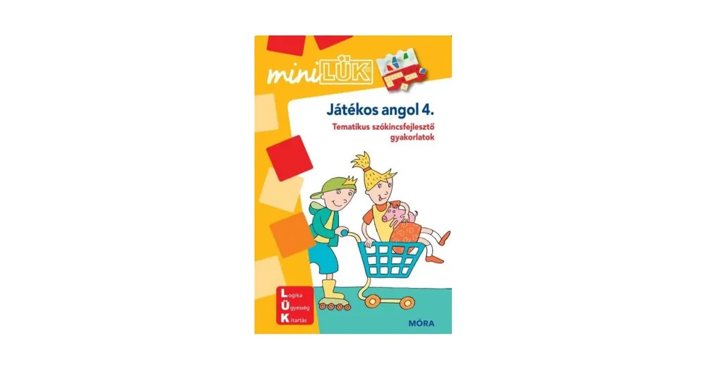Játékos angol 4. - Mini Lük füzet Biztonságos fizetés