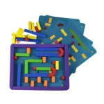 Kiárusítás Tooky Toy Mágneses labirintus építő ügyességi játék