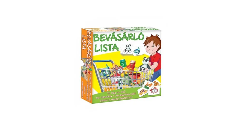 Vásárlói kedvenc Bevásárló lista társasjáték D-toys