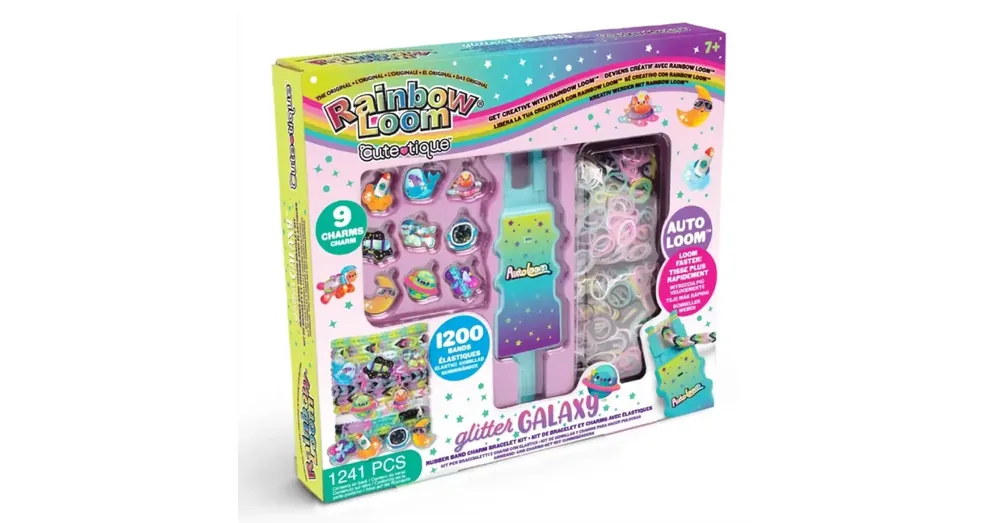 Rainbow loom Cute Tique gumikarkötőkészítő szett Vásárlói kedvenc