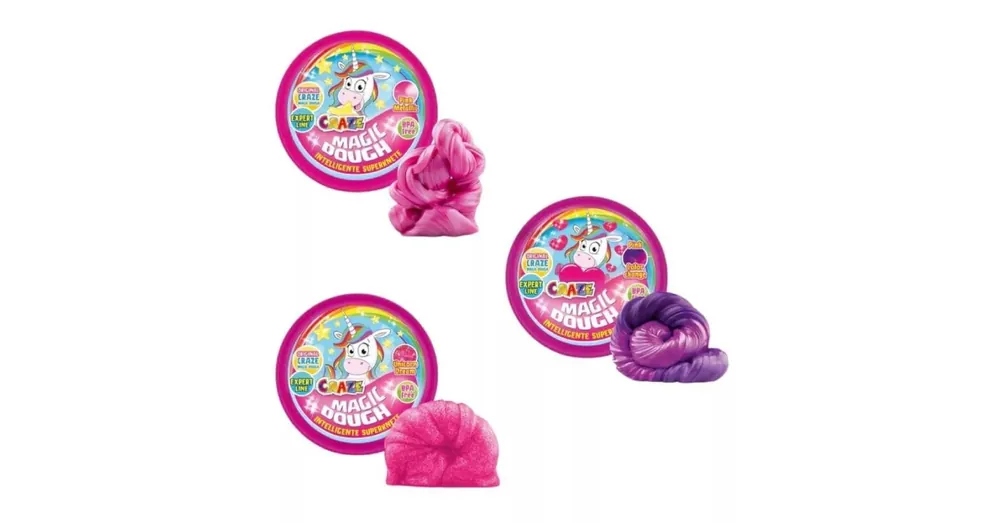 Biztonságos fizetés Craze Magic Dough intelligens gyurma - unikornis