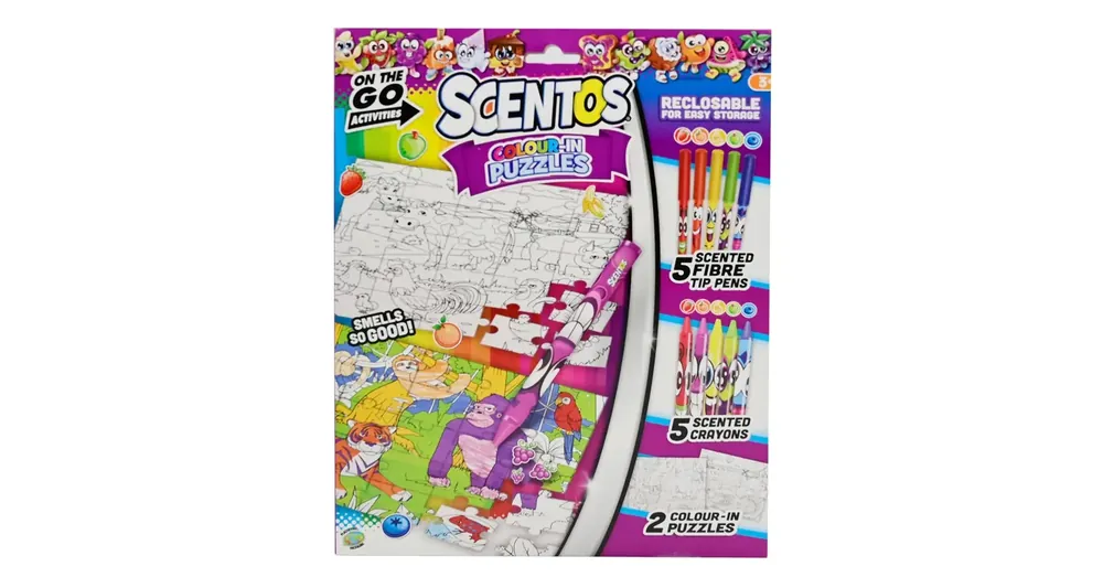 Scentos - Színezhető puzzle készlet Rendeld meg most