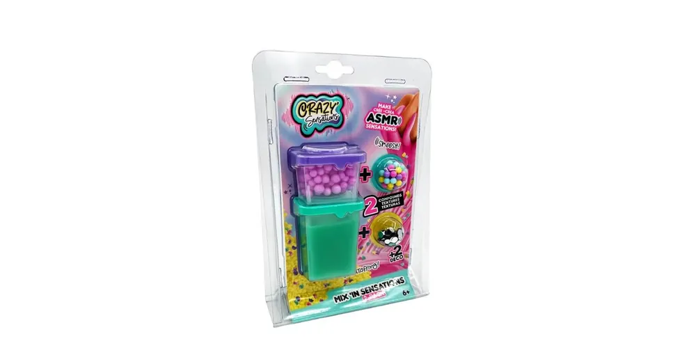 Olcsóbb Crazy Sensations Asmr Slime Szett – szenzoros golyókkal