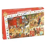 Csak ma Djeco megfigyeltető puzzle - lovaglás 200 db-os