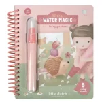 Little Dutch vízzel színező füzet - Rosa Fairy Garden Expressz szállítás