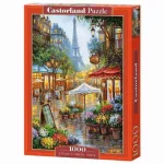 Tavaszi virágok, Párizs - 1000 darabos Puzzle Castorland Gyors kiszállítás