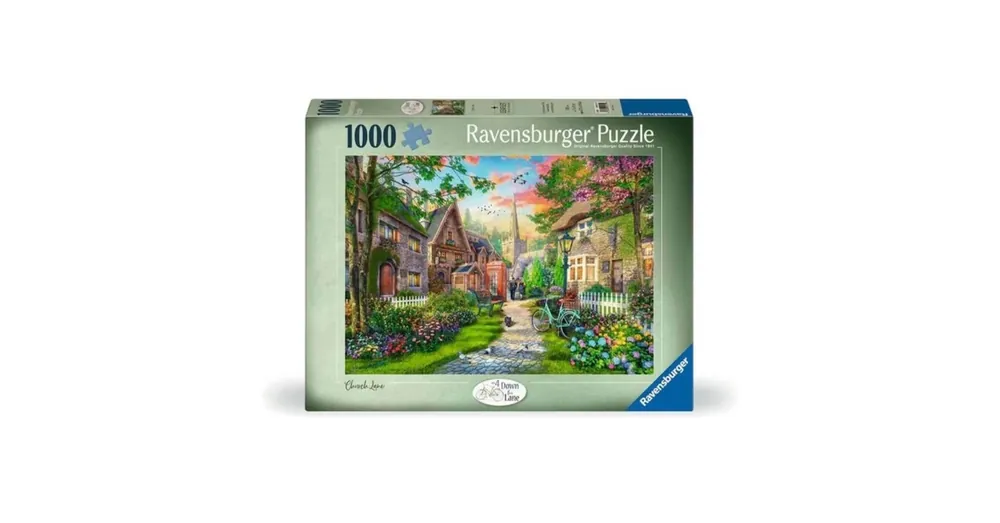 Olcsó Ravensburger puzzle 1000 db-os - Az úton lefelé